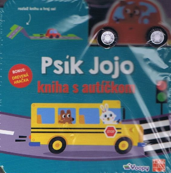 Psík Jojo - kniha s autíčkom
