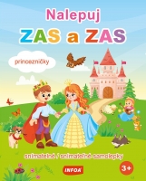 Nalepuj zas a zas - Princezničky - snímatelné samolepky