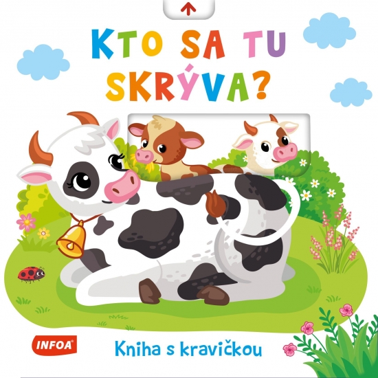 Kto sa tu skrýva? Kniha s kravičkou