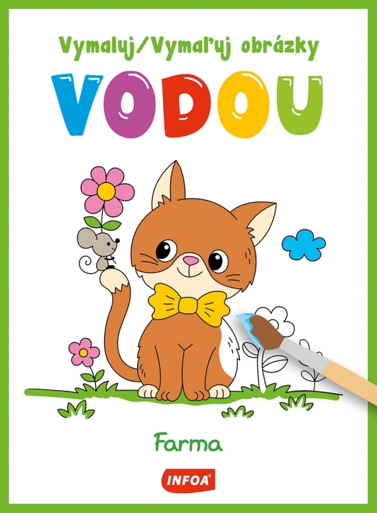 Vymaľuj obrázky vodou - Farma