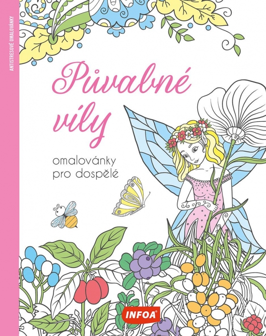 Omalovánky pro dospělé - Půvabné víly