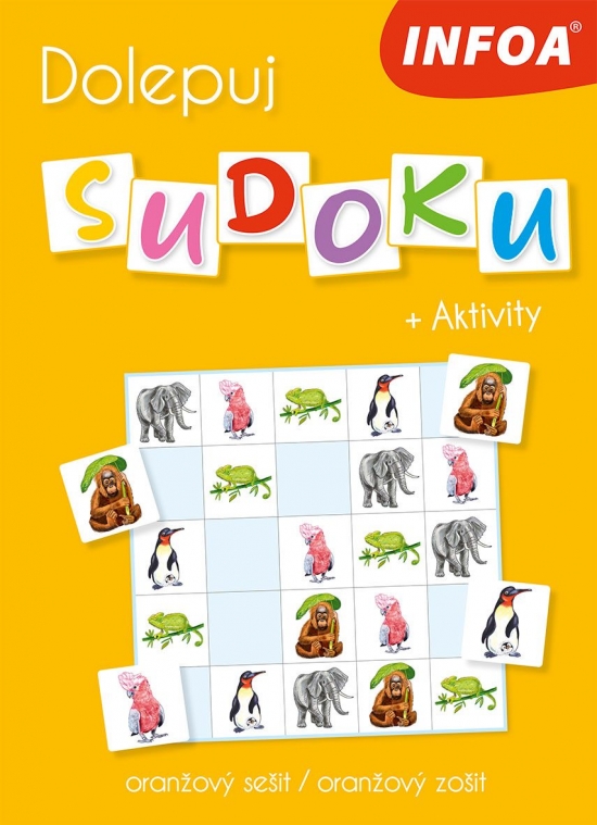Dolepuj sudoku + Aktivity - oranov seit / oranov zoit (CZ/SK vydanie)