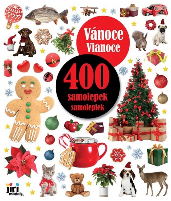 Vianoce - 400 samolepiek
