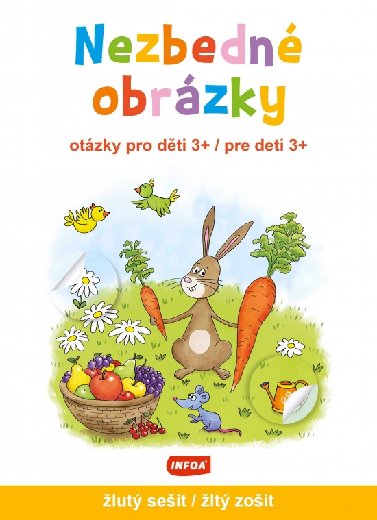 Nezbedné obrázky (otázky pre deti 3+) žltý zošit