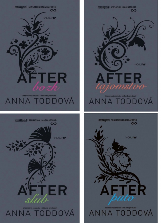 Kniha: 4x Anna Toddová KOMPLET (Anna Toddová) | bux.sk